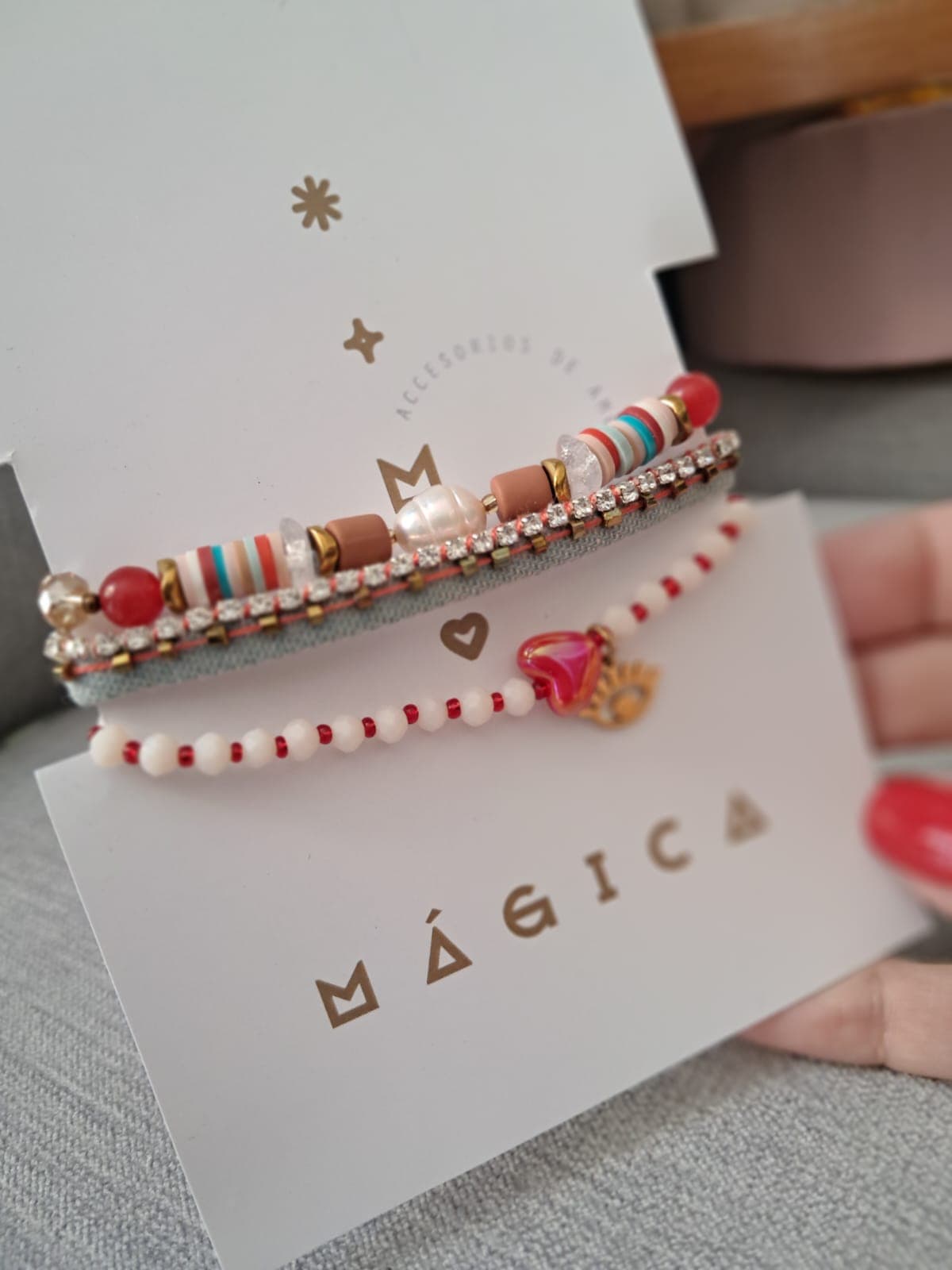 Set de 3 pulseras