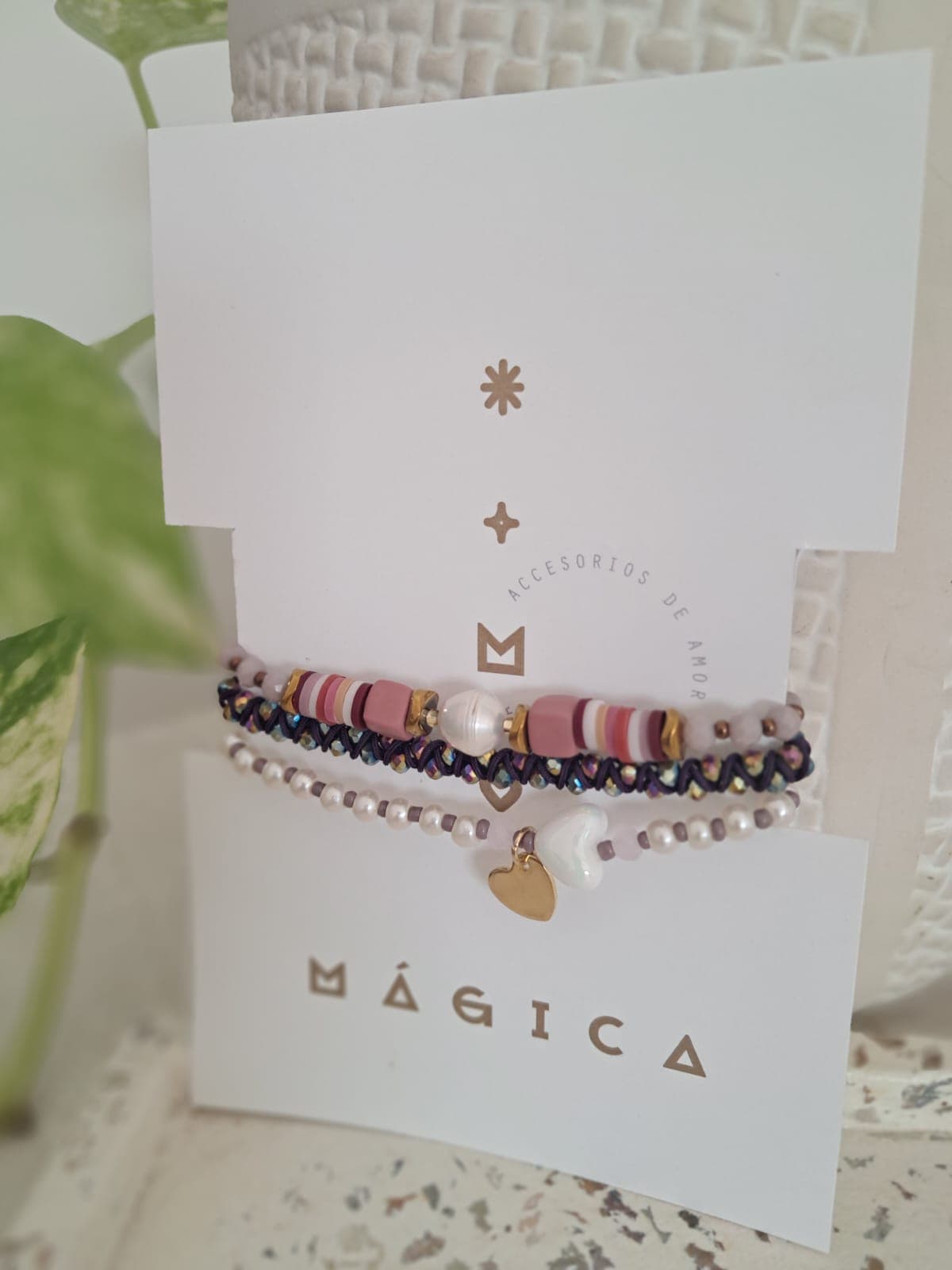 Set de 3 pulseras